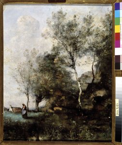 Le bouleau - Jean Baptiste Camille Corot