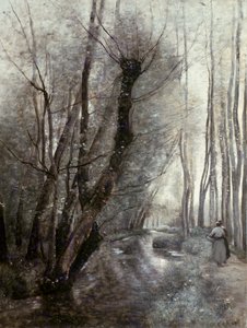 Le ruisseau - Jean Baptiste Camille Corot