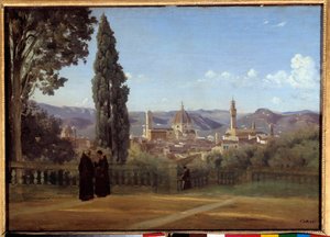 Vue de Florence depuis les jardins de Boboli