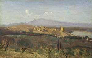 Villeneuve-lès-Avignon - Jean Baptiste Camille Corot