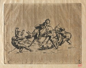 Bacchanale avec Enfants et Âne - Jean Baptiste Carpeaux