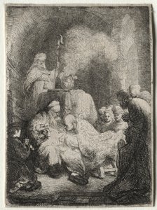 La Circoncision : Petite Plaque - Jean Baptiste Carpeaux