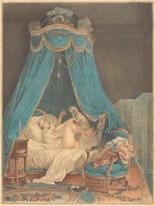 Le petit favori - Jean Baptiste Chapuy after Nicolas Lavreince