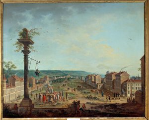 Place de Grève à Nancy - Jean Baptiste Claudot