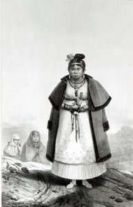 Femmes Gouaranis allant à la messe le dimanche, de 