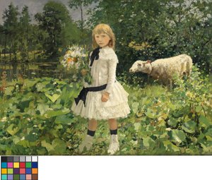 Portrait de Mlle Strobbe - Jean Baptiste Degreef
