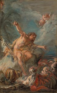 Saint Jean-Baptiste prêchant dans le désert, 175864 - Jean Baptiste Deshays