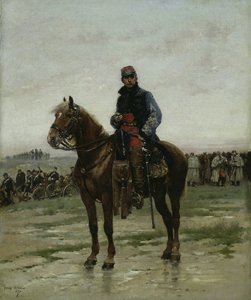 Un officier monté