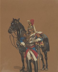 Cuirassier, 1872 - Jean Baptiste Edouard Detaille