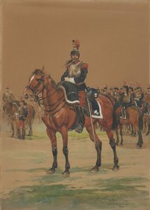 Cuirassier français, 1872 - Jean Baptiste Edouard Detaille