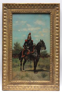 Officier de dragon monté - Jean Baptiste Edouard Detaille