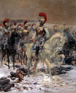 Campagne de Russie de 1812 : « Avant la charge, les carabiniers à Winkowo »