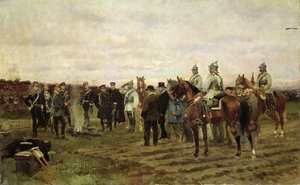 Les Otages : Souvenir de la campagne de 1870-71, 1878 - Jean Baptiste Edouard Detaille