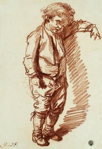 Un petit garçon debout - Jean Baptiste Greuze