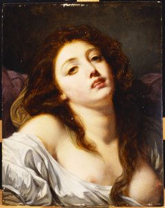 Jeune femme, buste