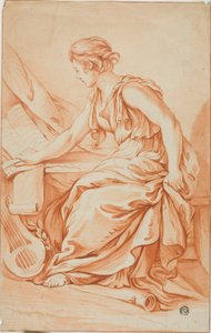 Eulerpe ou Clio - Jean Baptiste Greuze