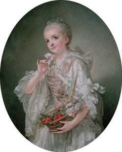 French: Portrait de Madeleine Barberie de Courteilles - Jean Baptiste Greuze