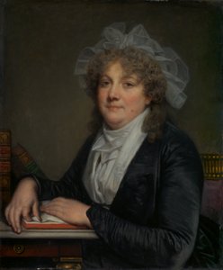 Madame Jean-Baptiste Nicolet Anne Antoinette Desmoulins - Jean Baptiste Greuze