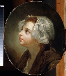 Portrait de jeune fille - Jean Baptiste Greuze