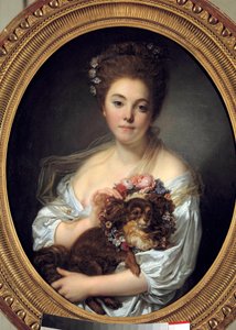 Portrait de Madame De Porcin - Jean Baptiste Greuze