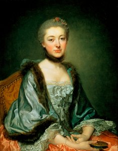 Portrait of Marie Angélique Vérany de Varennes, Mme Georges Gougenot de Croissy - Jean Baptiste Greuze