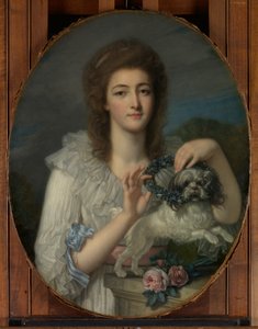 Princesse Varvara Nikolaevna Gagarina 1762-1802, vers 1780-82 - Jean Baptiste Greuze