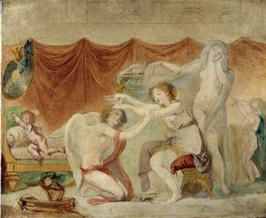 Psyché couronnant l
