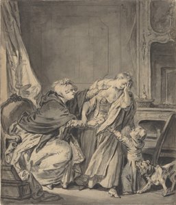 La mère en colère - Jean Baptiste Greuze