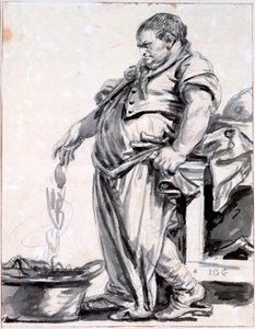 Le boucher - Jean Baptiste Greuze