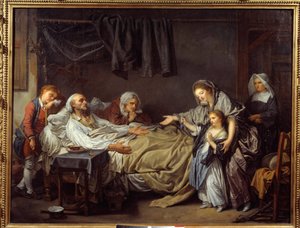 La dame de charité - Jean Baptiste Greuze