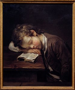 Le petit paresseux. Portrait d