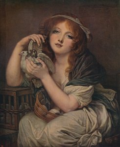 Femme avec des colombes, 1799-1800, vers 1915 - Jean Baptiste Greuze