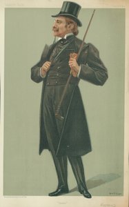 M Edmond Rostand, Cyrano, 20 juin 1901, caricature de Vanity Fair - Jean Baptiste Guth