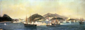 La deuxième bataille de Shimonoseki, 5 septembre 1864, 1868 - Jean Baptiste Henri Durand Brager