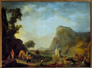 Paysage oriental - Jean Baptiste Hilaire