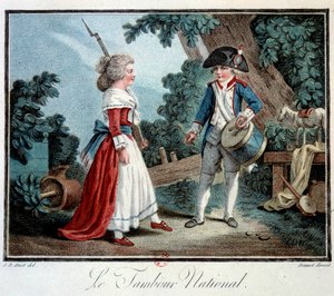 Révolution française : « Le tambour national » - Jean Baptiste Huet