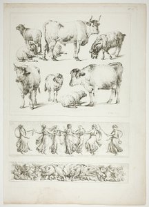Planche 26 de 38 de Oeuvres de J. B. Huet - Jean Baptiste Huet