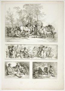 Planche 27 de 38 des Œuvres de J. B. Huet