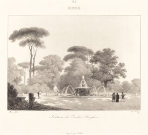 Fontaine du Jardin Borghese