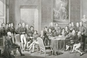 Participants au Congrès de Vienne en 1814-1815