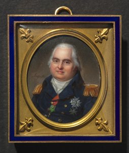 Portrait de Louis XVIII, vers 1822 - Jean Baptiste Jacques Augustin