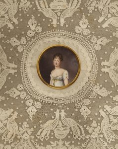 Portrait de la princesse Pauline Schwarzenberg - Jean Baptiste Jacques Augustin