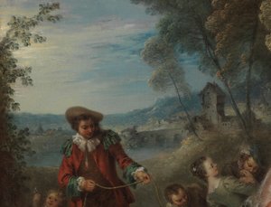 La Balançoire - Jean Baptiste Joseph Pater
