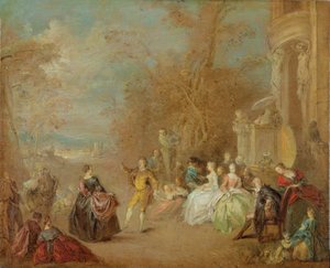 La danse champêtre - Jean Baptiste Joseph Pater
