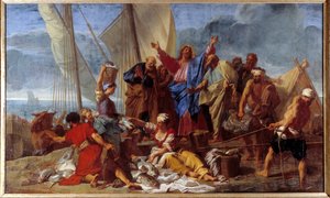 Le péché miraculeux Jésus ressuscité dit à l