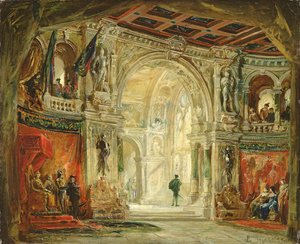 Hamlet, Acte I, 1884 - Jean Baptiste Lavastre