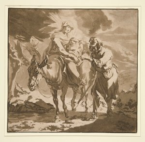 La Fuite en Égypte - Jean Baptiste Le Prince