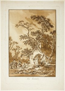 Les lavandières - Jean Baptiste Le Prince