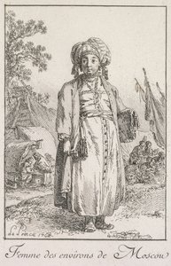 Femme des faubourgs de Moscou, 1768