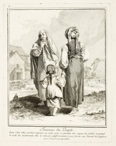 Femmes du Peuple, planche six de Divers Habillements des Peuples du Nord